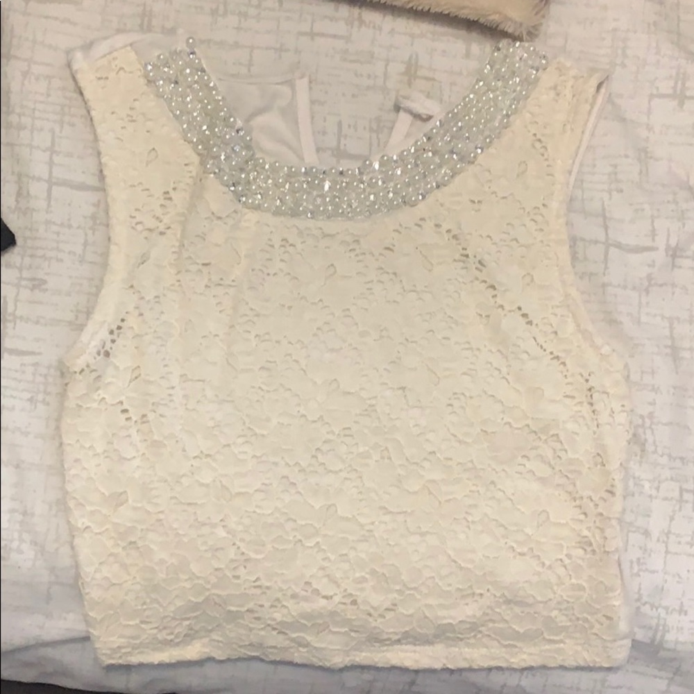 Crop tank top